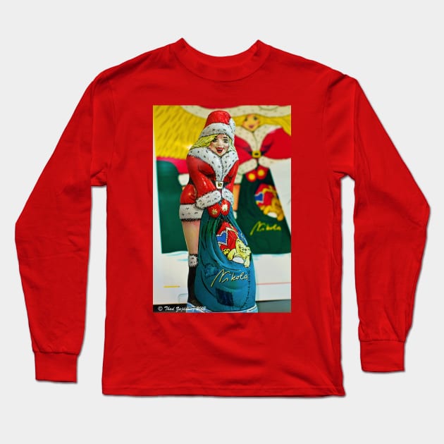 Christmas chocolate Long Sleeve T-Shirt by thadz